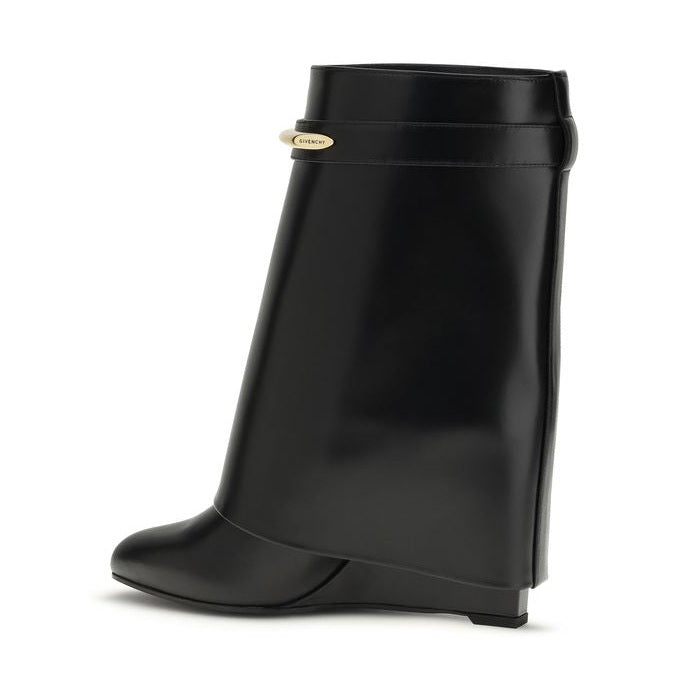 Givenchy Black Calf Leather Bos Taurus Ankle Boots