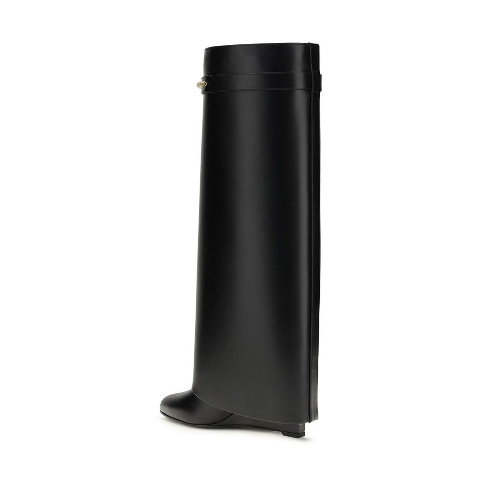 Givenchy Black Calf Leather Bos Taurus Boots