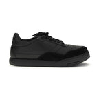 Givenchy Black Calf Leather Bos Taurus Low Top Sneakers