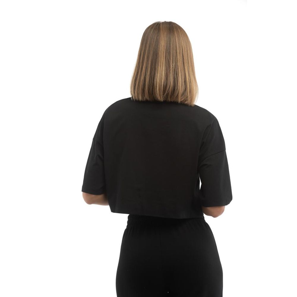 Moschino Black Cotton T-Shirt