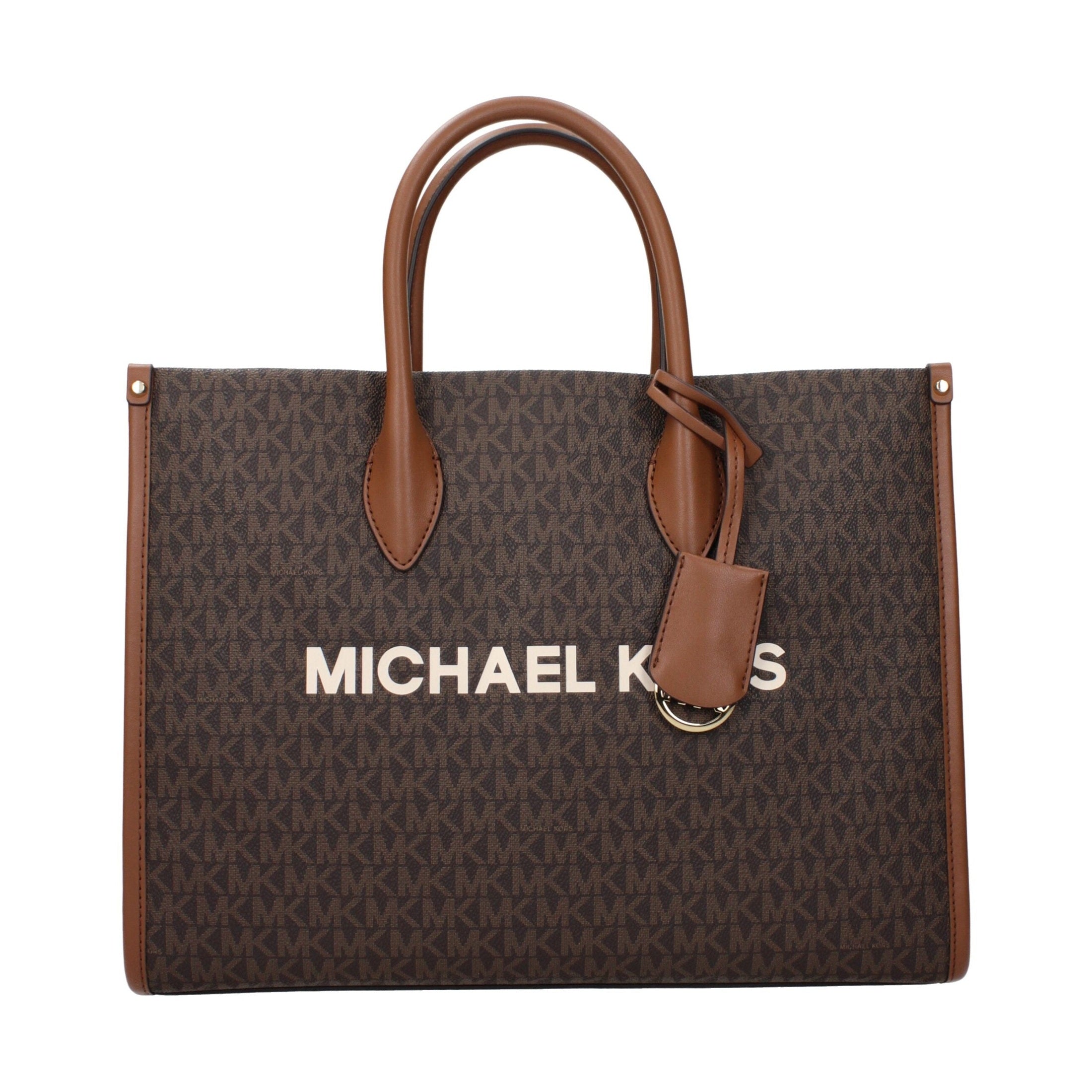 Michael Kors Brown Fabric Handbag