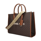 Michael Kors Brown Fabric Handbag