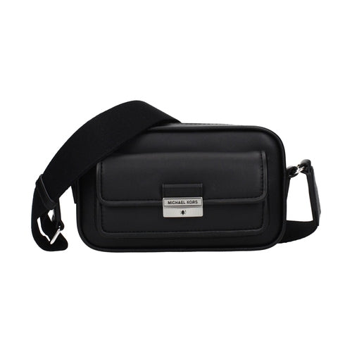Michael Kors Black Leather Crossbody Bag