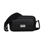 Michael Kors Black Leather Crossbody Bag