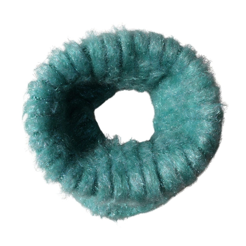 Dolce & Gabbana Teal Mohair Wool Knitted Wrap Shawl 62cm x 32.5cm Scarf