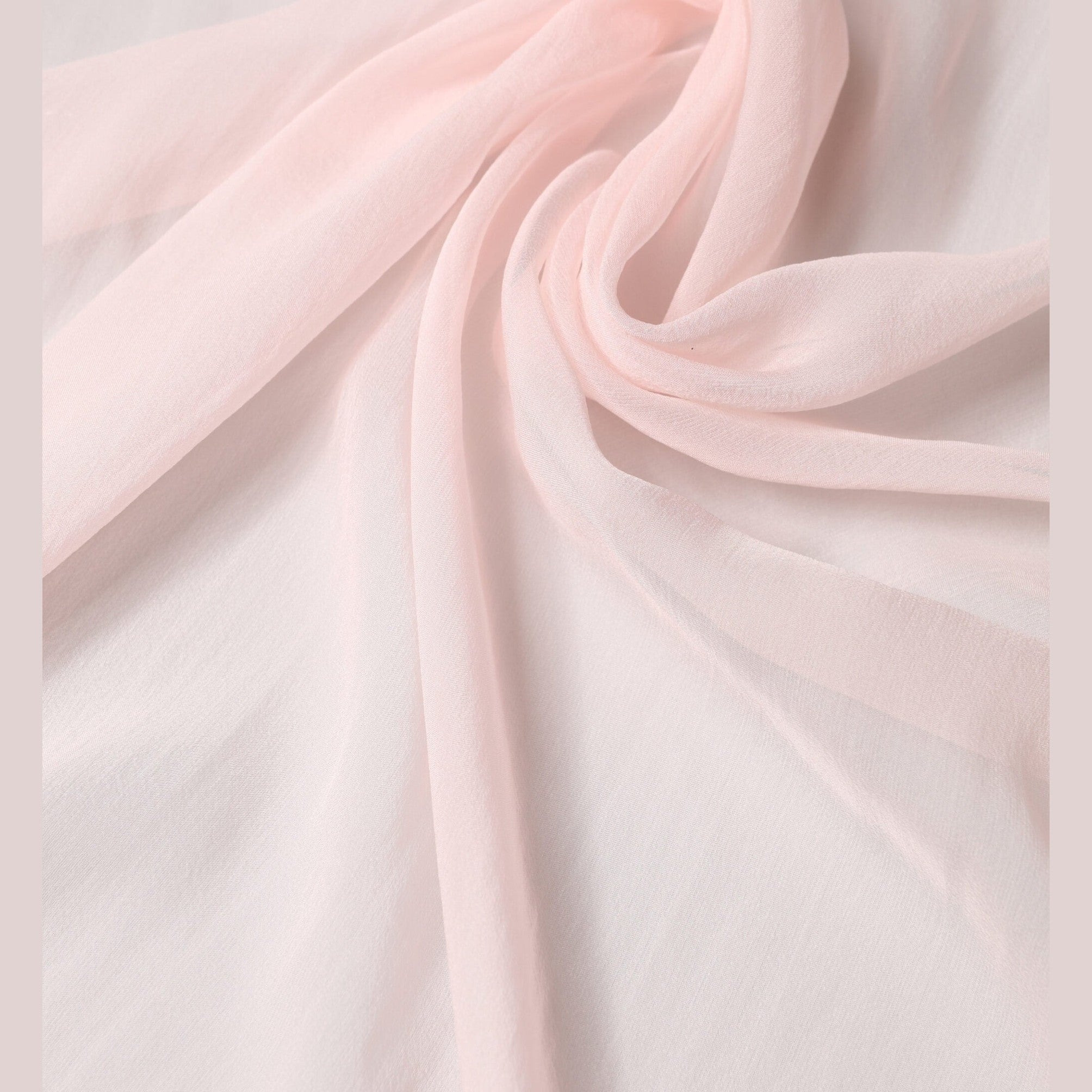 Dolce & Gabbana Light Pink Silk Neck Wrap Foulard 91.5cm x 88cm Scarf