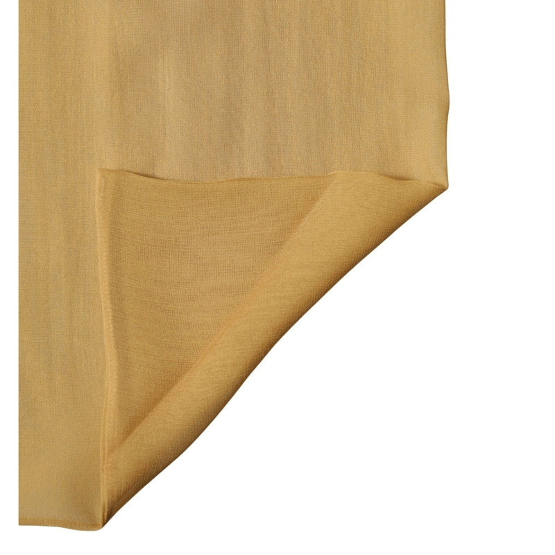 Dolce & Gabbana Brown Silk Sash Wrap Foulard Stole 293.5cm x 19.5cm Scarf