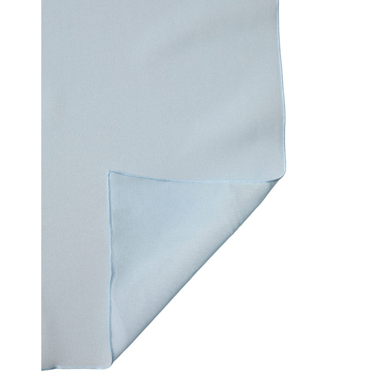 Dolce & Gabbana Light Blue Silk Neck Wrap Shawl Stole 200cm x 64cm  Scarf