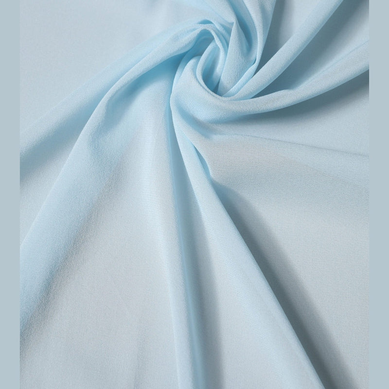 Dolce & Gabbana Light Blue Silk Neck Wrap Shawl Stole 200cm x 64cm  Scarf