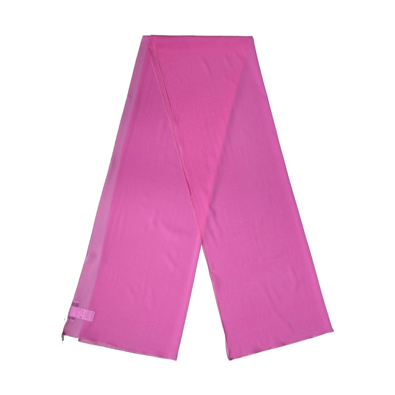Dolce & Gabbana Pink Silk Neck Wrap Shawl Women Stole 200cm x 64cm Scarf