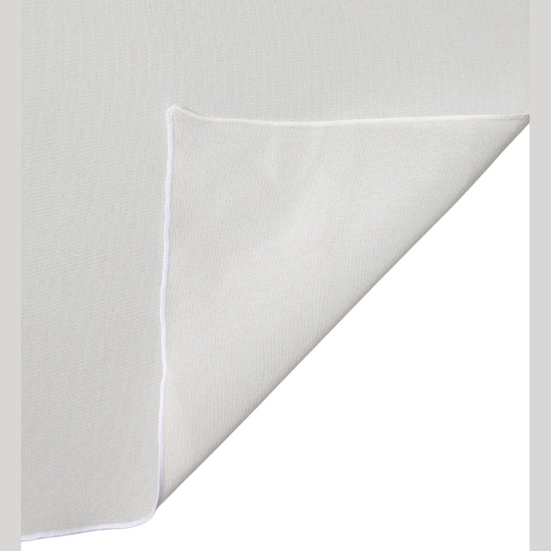 Dolce & Gabbana Off White Silk Neck Wrap Shawl Stole 200cm x 64cm Scarf