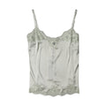 Light Green Floral Lace Lingerie Top Underwear