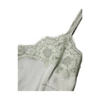 Dolce & Gabbana Light Green Floral Lace Lingerie Top Underwear