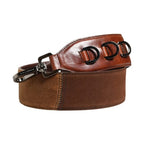 Dolce & Gabbana Brown Horse Velvet Leather Bag Accessory Shoulder Strap