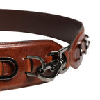 Dolce & Gabbana Brown Horse Velvet Leather Bag Accessory Shoulder Strap