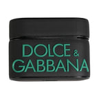 Dolce & Gabbana Black PVC Embossed Logo Flip Holder Women Airpods Case