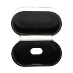 Dolce & Gabbana White Calf Leather Logo Flip Holder Strap Airpods Case