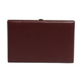 Dolce & Gabbana Brown Calfskin Leather Clutch Evening Women Purse Bag