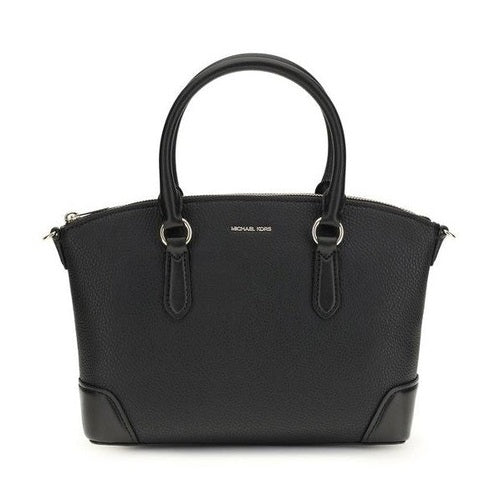 Michael Kors Black Calf Leather Bos Taurus Handbag