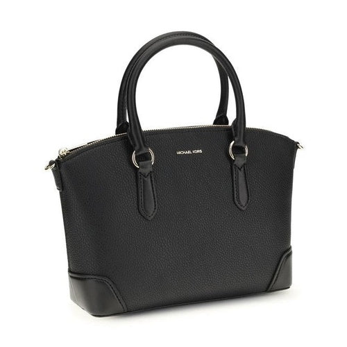 Michael Kors Black Calf Leather Bos Taurus Handbag