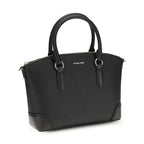 Michael Kors Black Calf Leather Bos Taurus Handbag
