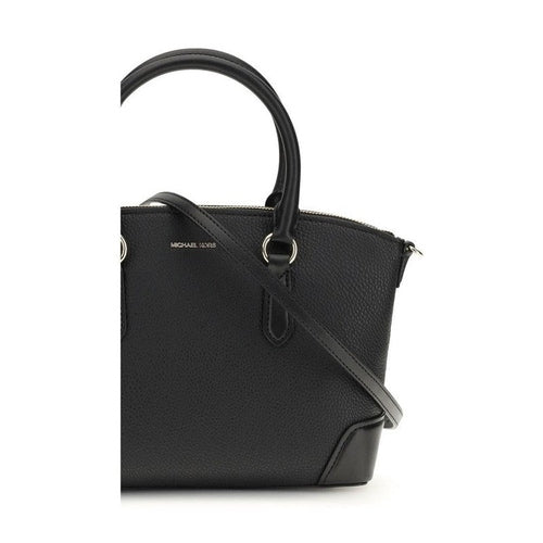 Michael Kors Black Calf Leather Bos Taurus Handbag