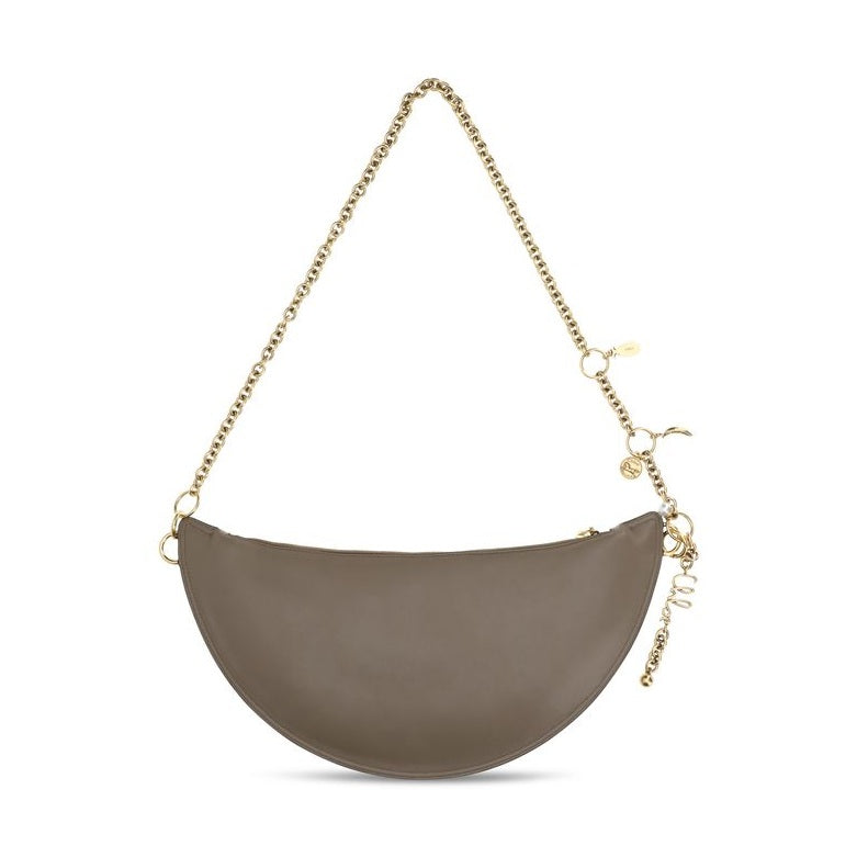 Chloé Gray Calf Leather Bos Taurus Shoulder Bag