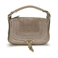 Chloé Beige Calf Leather Bos Taurus Shoulder Bag