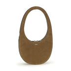 Coperni Brown Calf Leather Bos Taurus Shoulder Bag