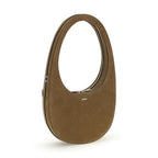 Coperni Brown Calf Leather Bos Taurus Shoulder Bag