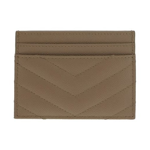 Saint Laurent Brown Calf Leather Bos Taurus Wallet