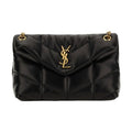 Saint Laurent Black Lamb Leather Shoulder Bag