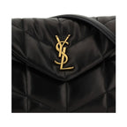 Saint Laurent Black Lamb Leather Shoulder Bag