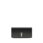 Black Calf Leather Bos Taurus Shoulder Bag