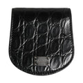 Black Exotic Skin Condom Case Holder Pocket Wallet