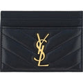Saint Laurent Black Lamb Ovis Aries Aries Wallet