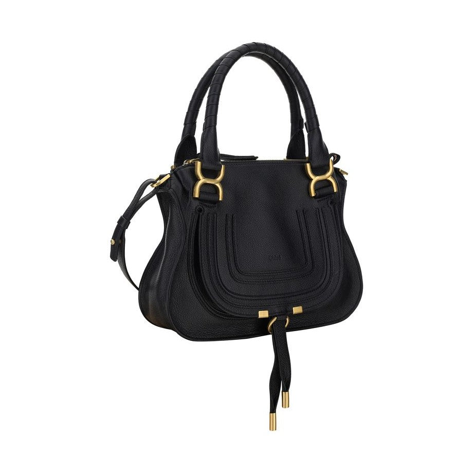 Chloé Black Calf Leather Bos Taurus Handbag