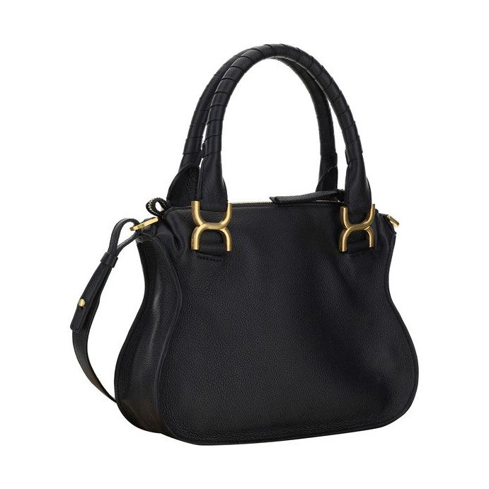 Chloé Black Calf Leather Bos Taurus Handbag