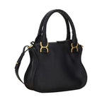 Chloé Black Calf Leather Bos Taurus Handbag