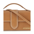 Jacquemus Brown Calf Leather Bos Taurus Handbag