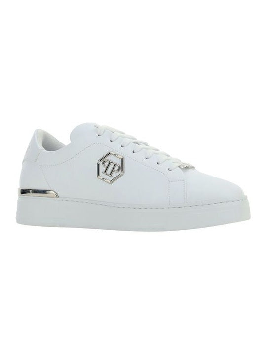 Philipp Plein White Rubber Low Top Sneakers