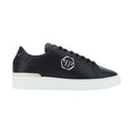 Philipp Plein Black Calf Leather Bos Taurus Low Top Sneakers