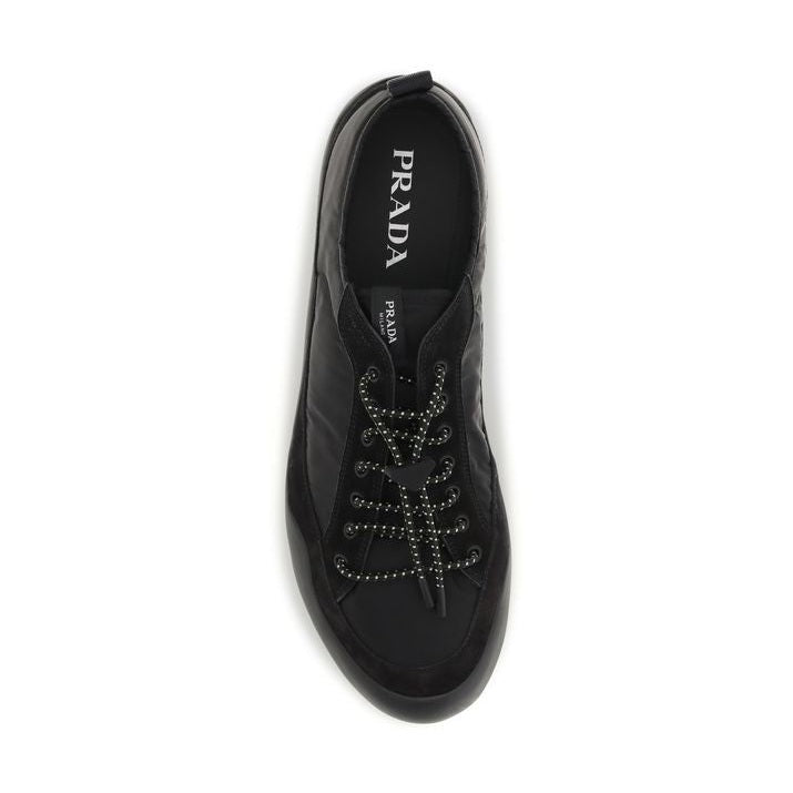 Prada Black Fabric Athletic Sneakers
