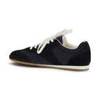 Prada Blue Calf Leather Bos Taurus Athletic Sneakers