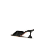 Black Lamb Ovis Aries Stiletto Heel Sandals