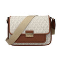 Michael Kors Beige Fabric Crossbody Bag