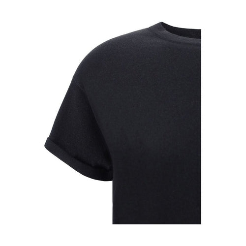 Brunello Cucinelli Black Nylon T-Shirt