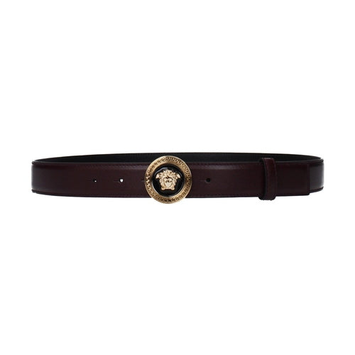 Versace Purple Leather Regular Belt