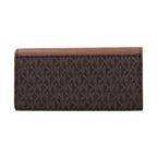 Michael Kors Brown Fabric Wallet