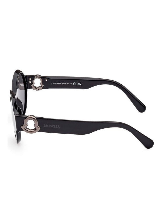 Moncler Black Pantografato Women Sunglasses